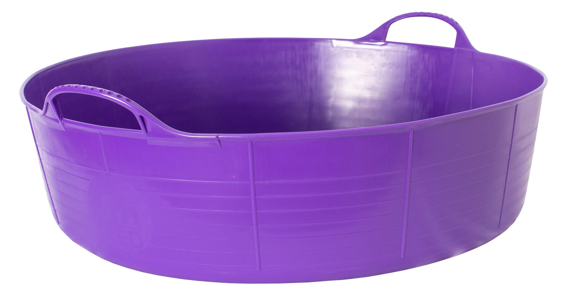 Red Gorilla - Gorilla Tubs & Recycled Black Tubs - Large Shallow 35L- Purple