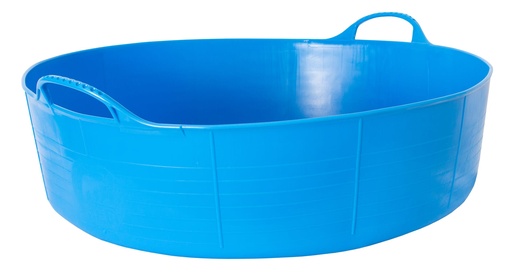 Red Gorilla - Gorilla Tubs & Recycled Black Tubs - Large Shallow 35L- Blue