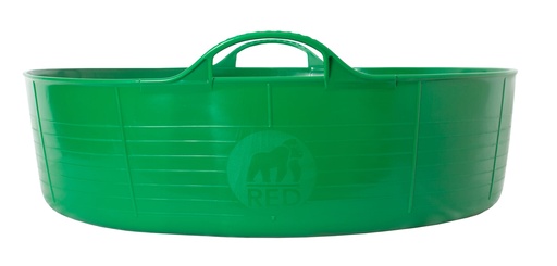 Red Gorilla - Gorilla Tubs & Recycled Black Tubs - Large Shallow 35L- Green