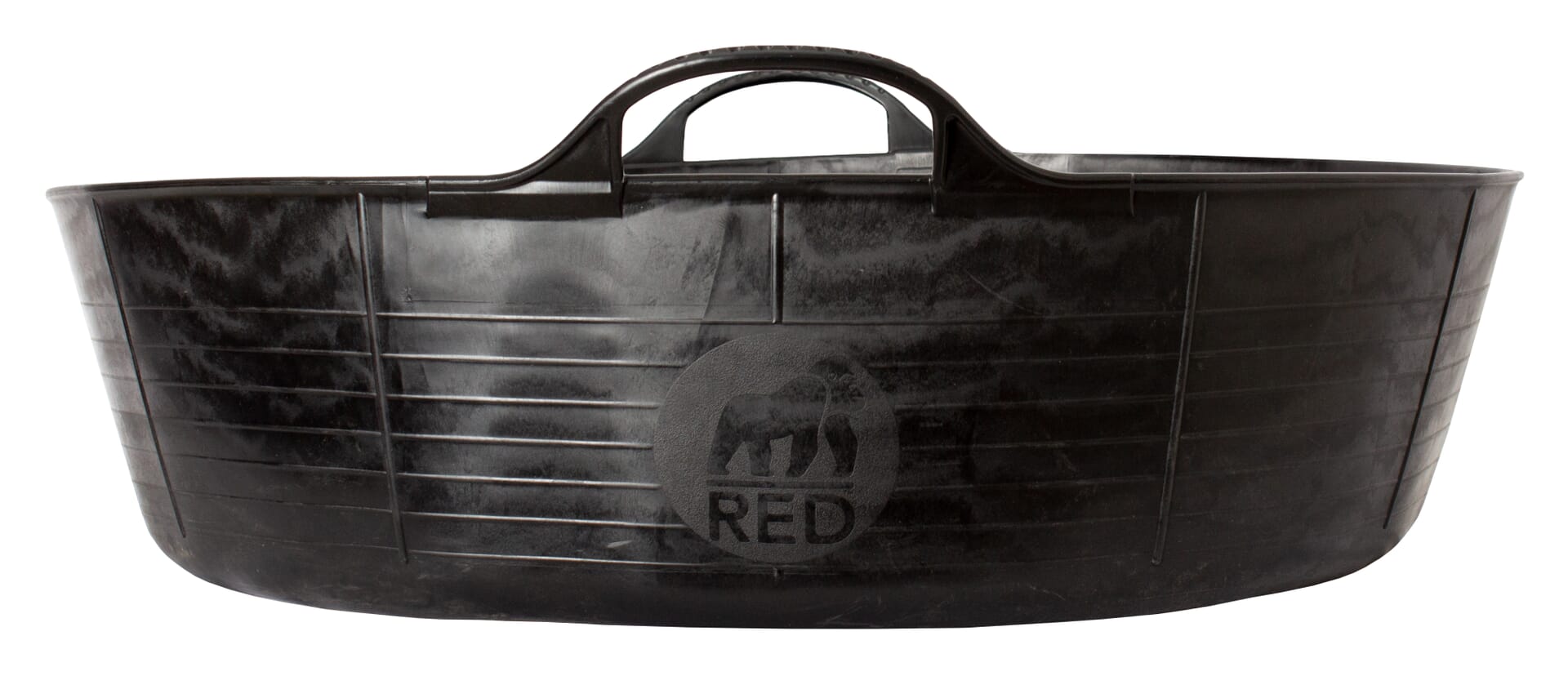 Red Gorilla - Tubs & Recycled Black Tubs - Large Shallow 35L Black