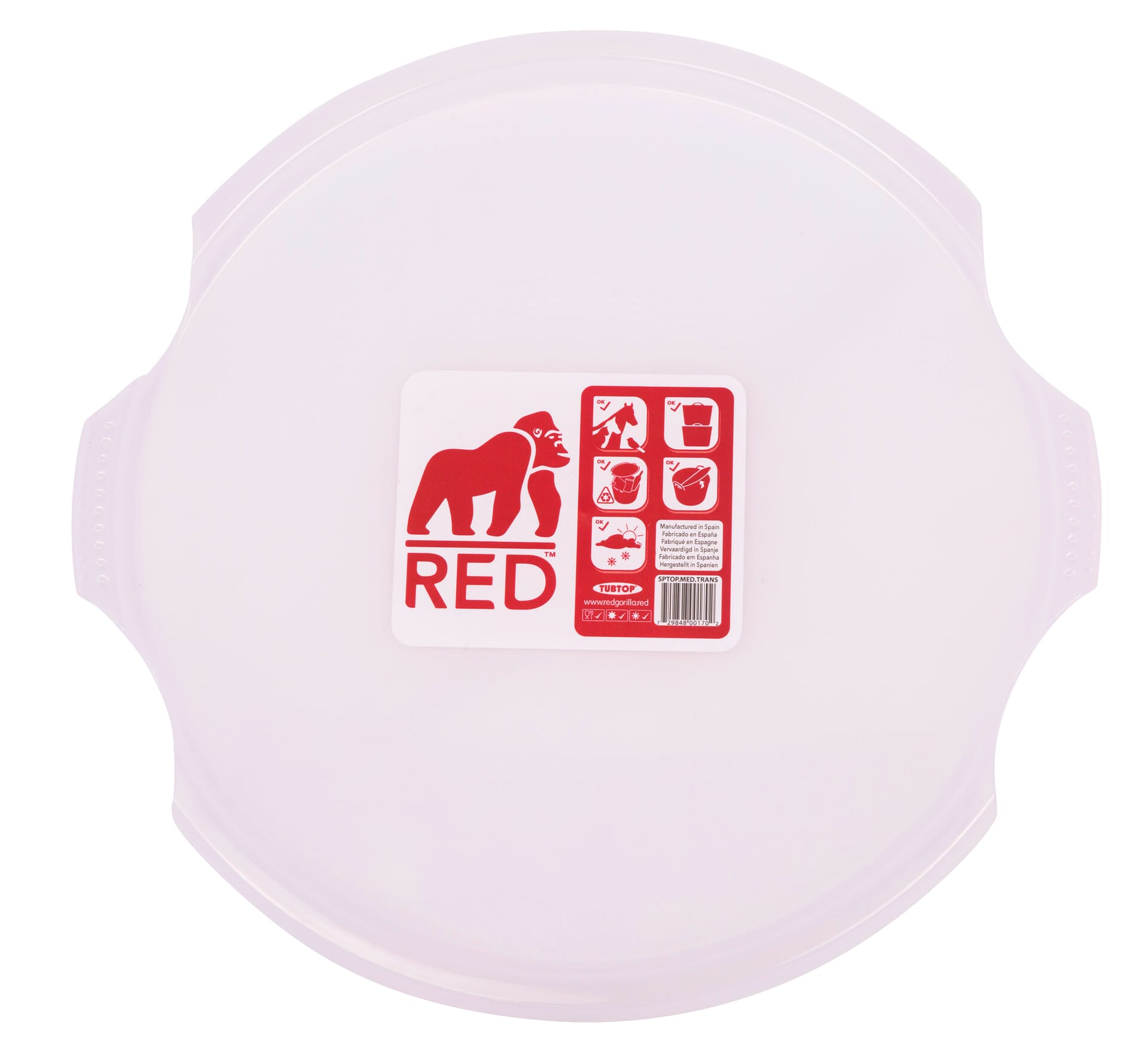 Red Gorilla - Tubtop - Medium Translucent