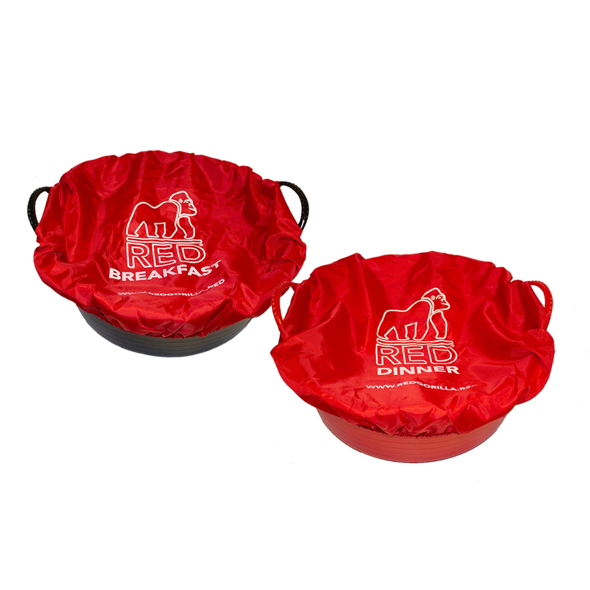 Red Gorilla - Tubcovers - Medium Red Breakfast/Dinner Covers