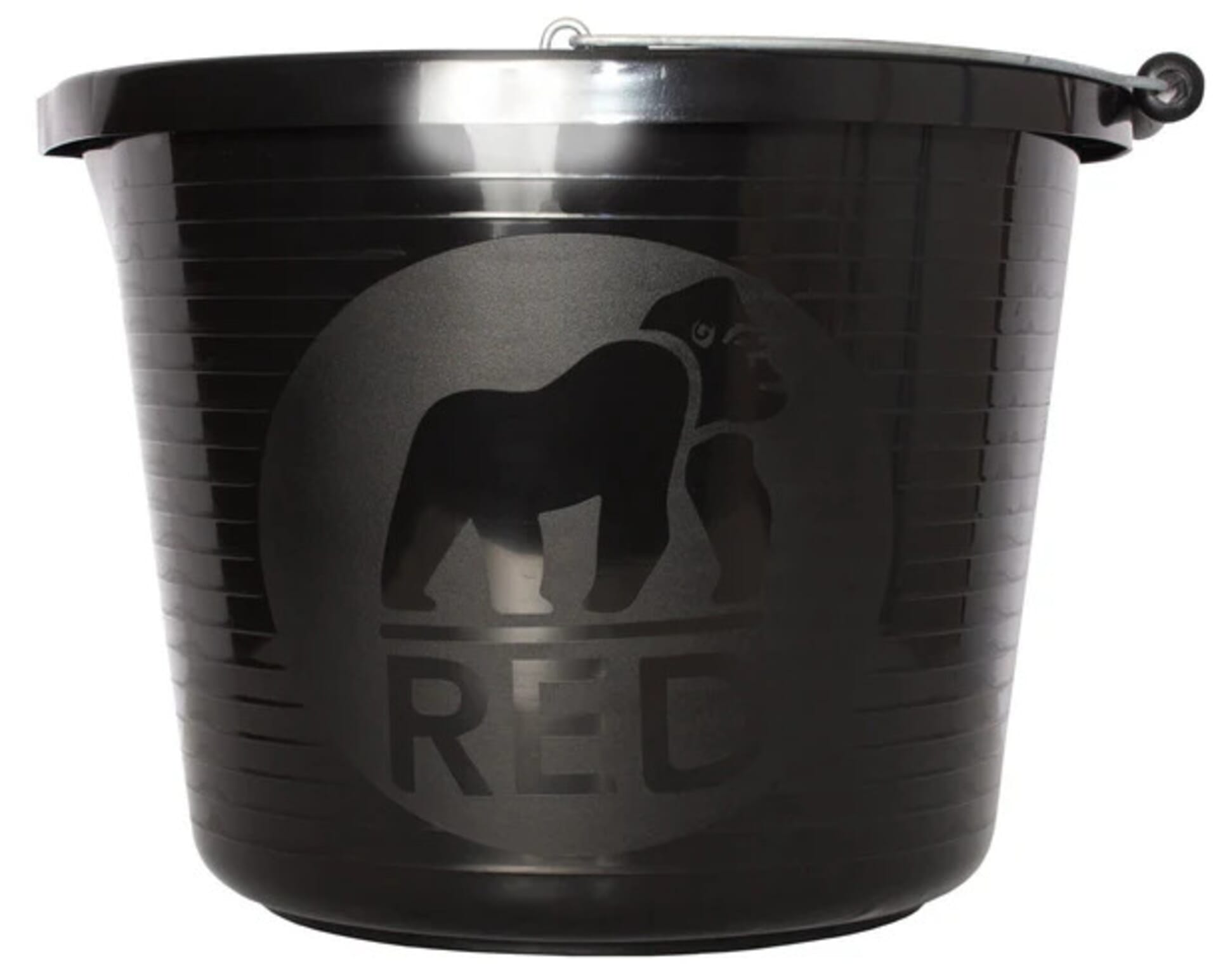 Red Gorilla - Premium Buckets - Premium Black Bucket 15L
