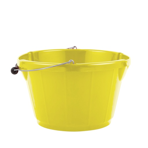 Red Gorilla - Gorilla Plas - Gorilla Plas 10L Feed Bucket -Yellow