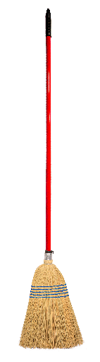 Red Gorilla - Corn Brooms - Standard (NEW 120CM HANDLE RED)