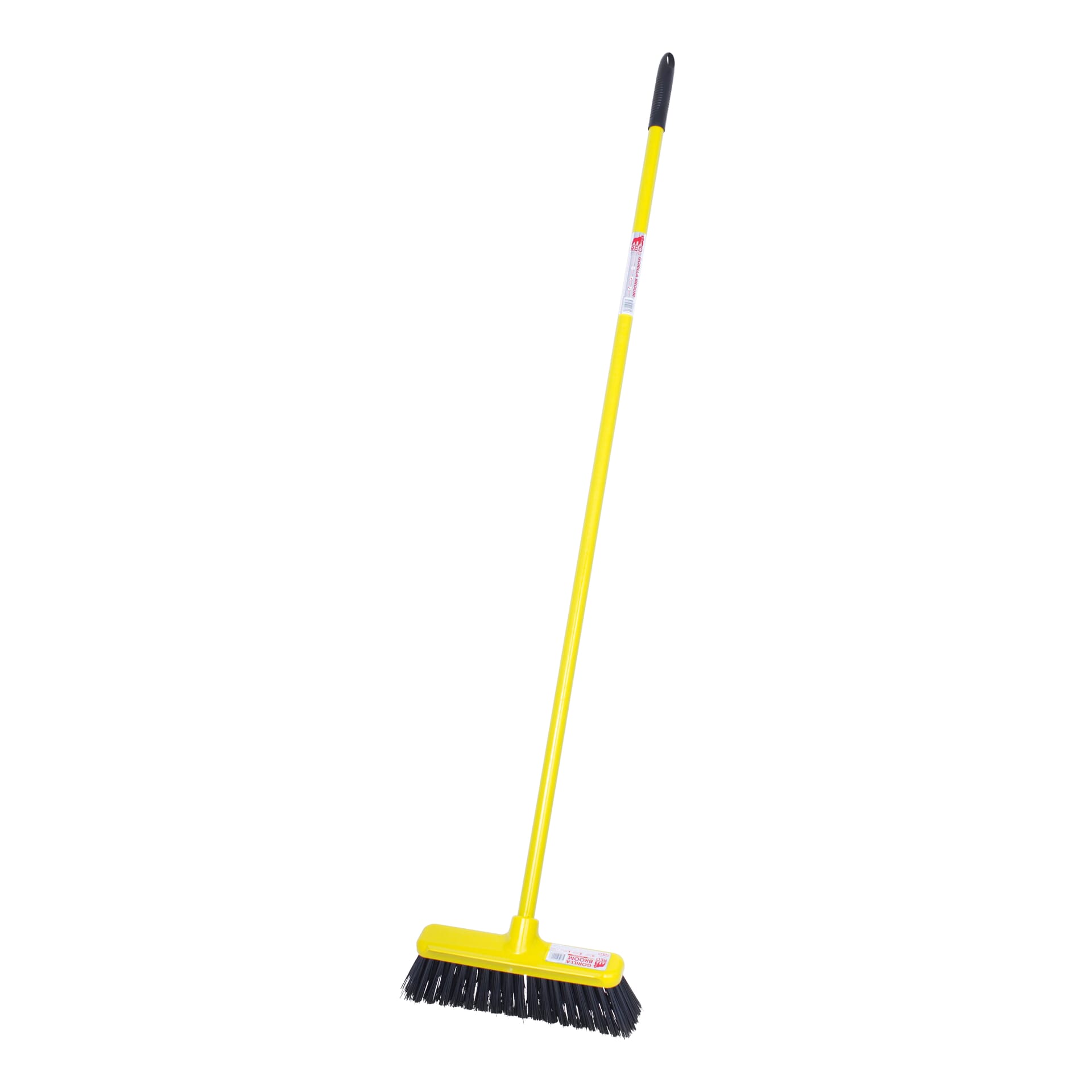 Red Gorilla - 30cm broom head and handle -Yellow