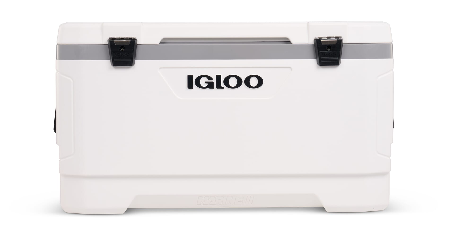 Igloo - Latitude Marine Ultra 100 Cooler Box - White / Moonscape Gray