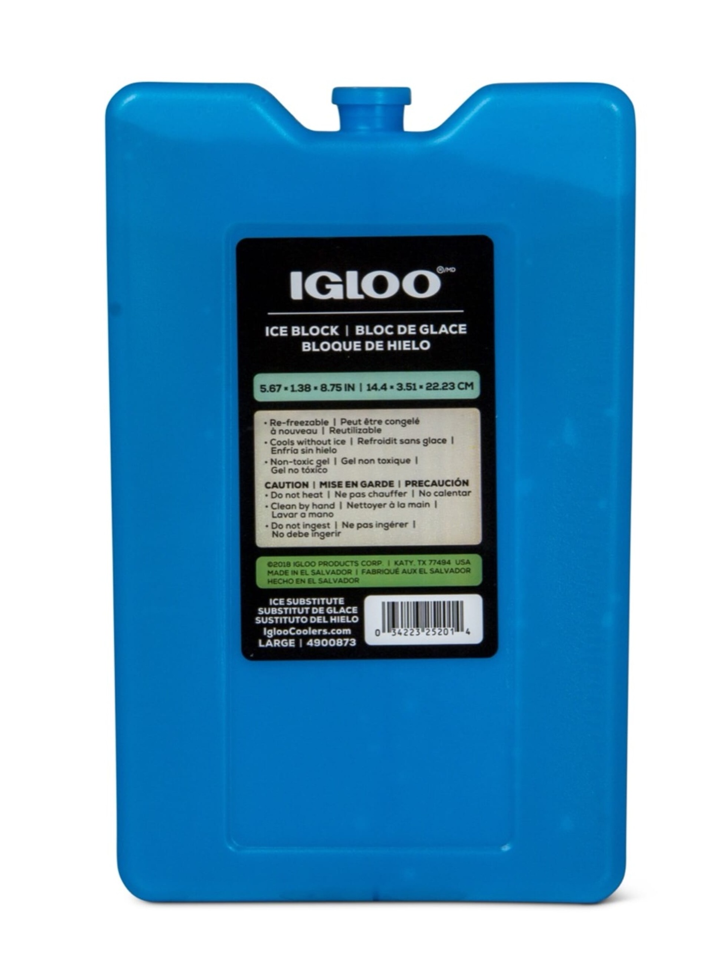 Igloo - Maxcold Ice Large Freeze Block - Blue