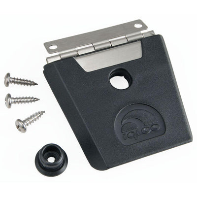 Igloo - Hybrid Plastic/Stainless Steel Latch Universal Fit - BLACK.STAINLESS STEEL