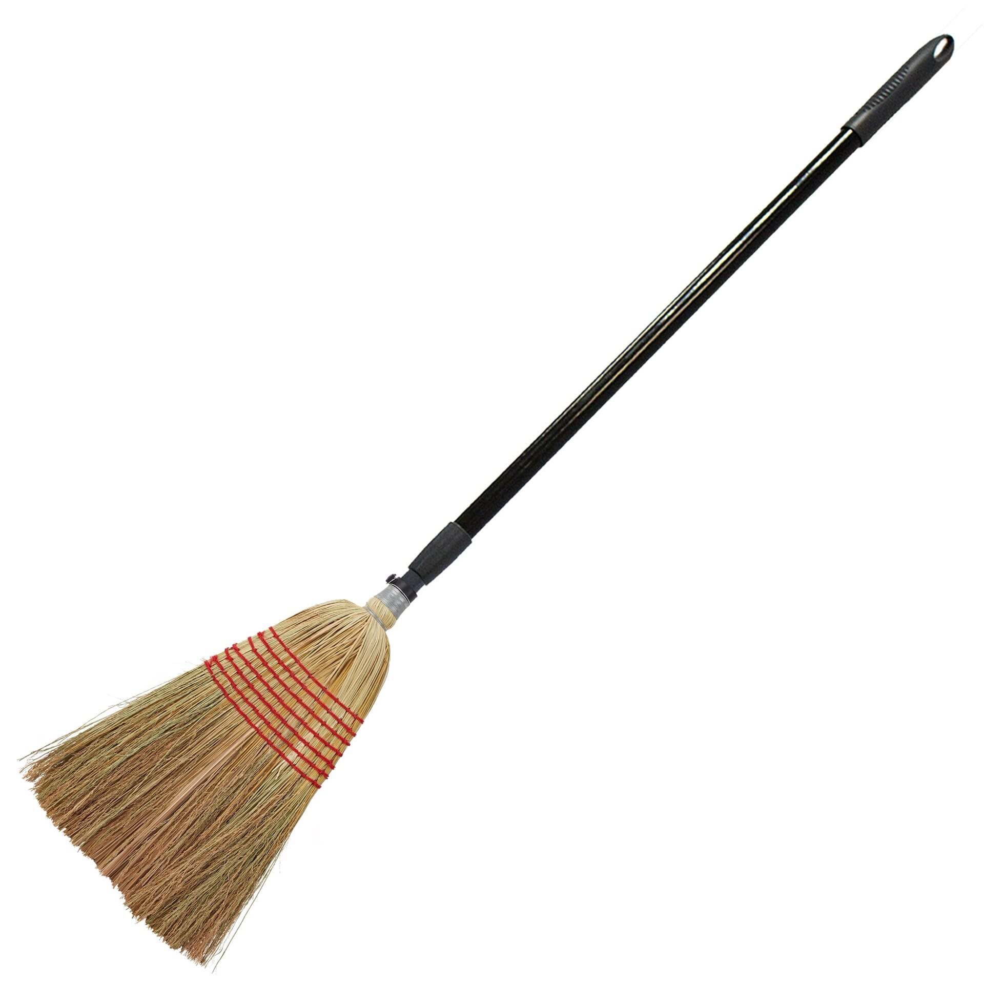 Red Gorilla - Telescopic Corn Brooms - Telescopic Handle with Large Corn Broom Head