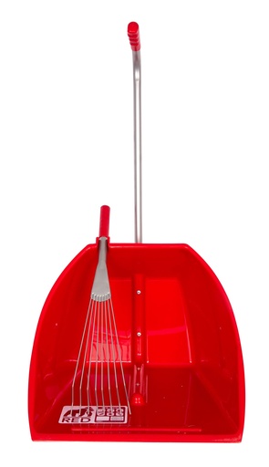 Red Gorilla - Big Tidee & Short Metal Rake - Red (Big Tidee + Rake)