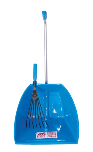 Red Gorilla - Big Tidee & Short Plastic Rake - Blue (Big Tidee + Plastic Rake)