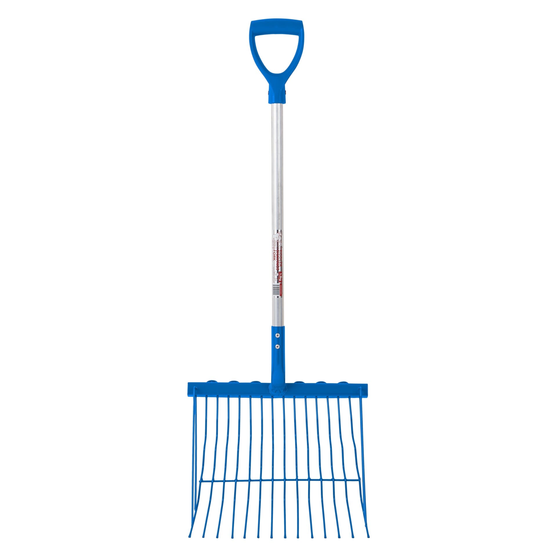 Red Gorilla - Riddler Short D-Handle - Riddler Shaving Fork Short D-Handle BLUE