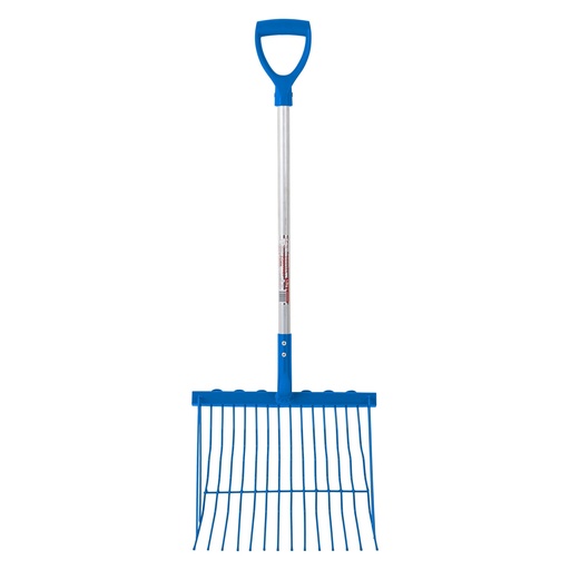 Red Gorilla - Riddler Short D-Handle - Riddler Shaving Fork Short D-Handle BLUE