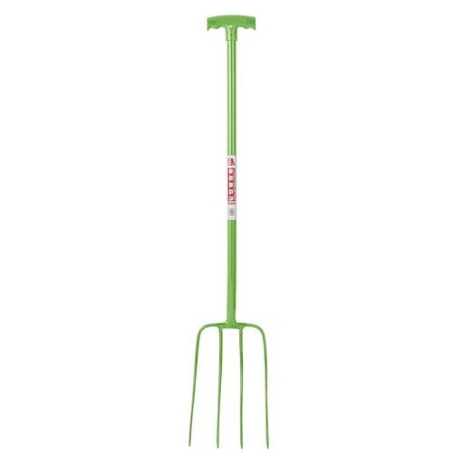 Red Gorilla - 4 Prong Manure Fork T-Handle - Pistachio (T-Handle)