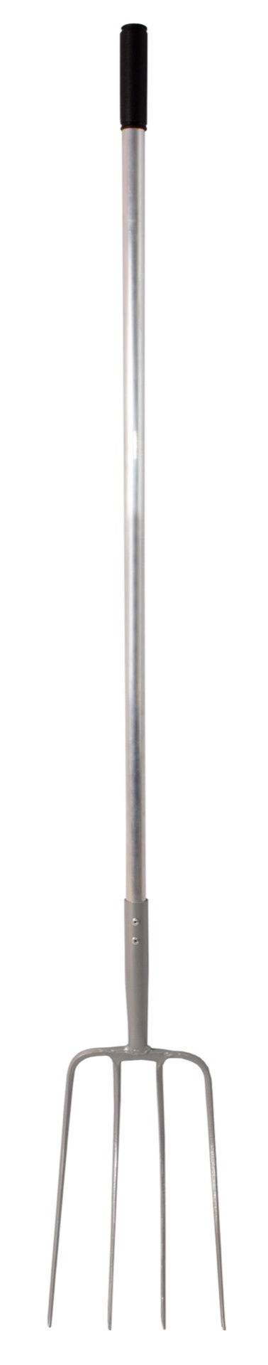 Red Gorilla - 4 Prong Manure Fork Pro Fork - Black (Straight Handle)