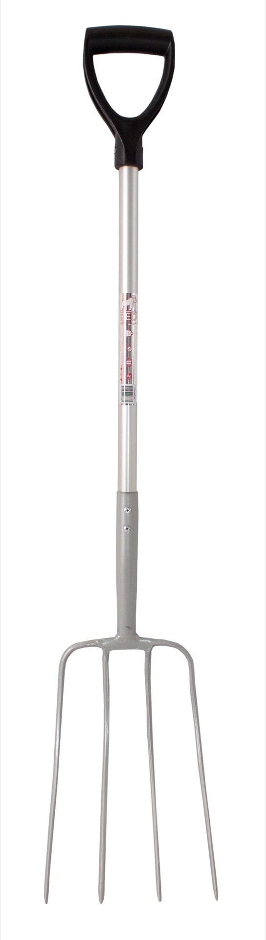 Red Gorilla - 4 Prong Manure Fork Pro Fork - Black (D Handle)