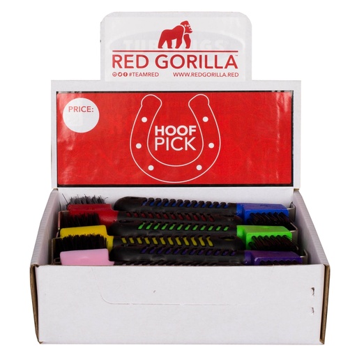 Red Gorilla - Hoofpick - Hoof Pick (18 in a box)