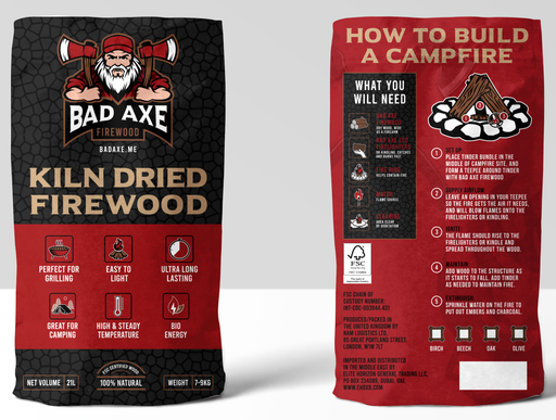 Bad Axe - 40L OAK Firewood USA