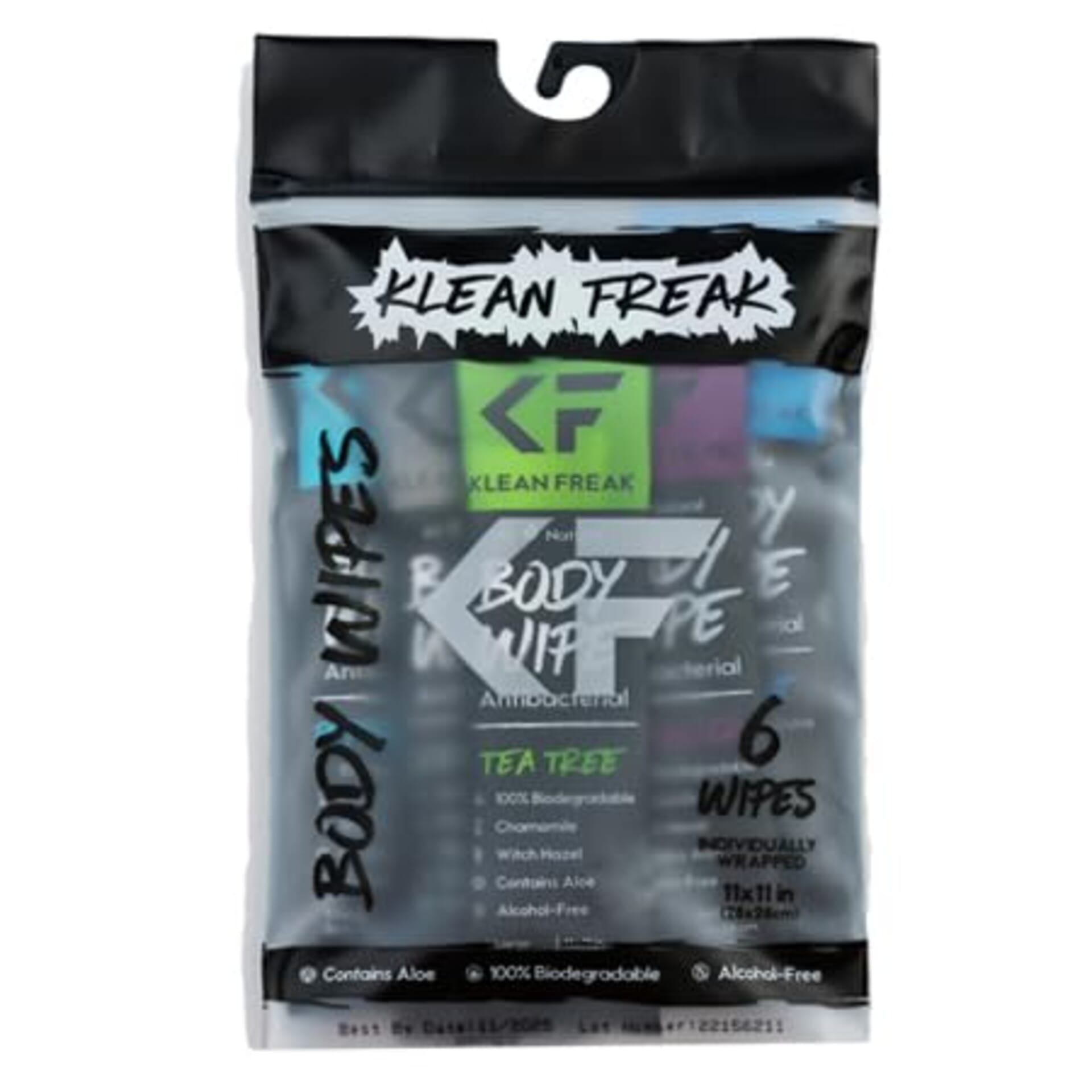 Klean Freak - Body Wipes - Mini Master Pack 12 - Coconut Body Wipes