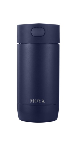 Moya - "Ripple" 240ml Travel Coffee Mug Navy