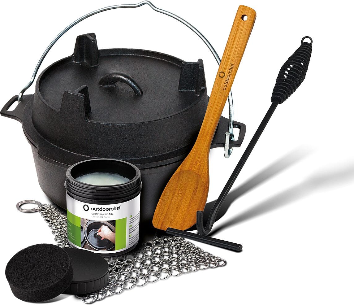 OutdoorChef - Dutch Oven NO. 04 3.8L SET/5