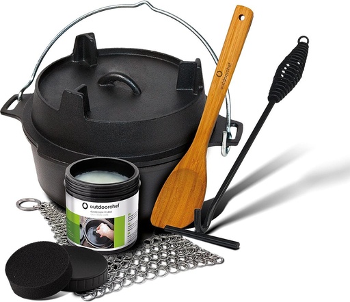 OutdoorChef - Dutch Oven NO. 04 3.8L SET/5