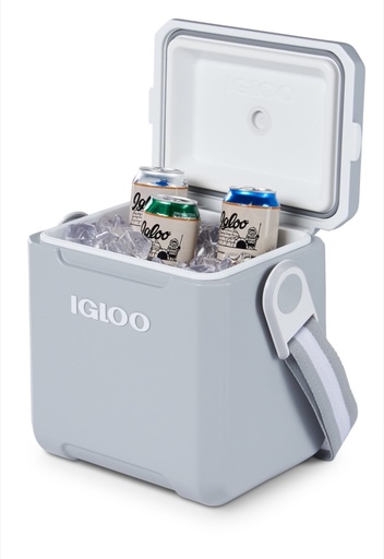 IGLOO-11 Qt Tag-A-Long Too Cooler  - Gray