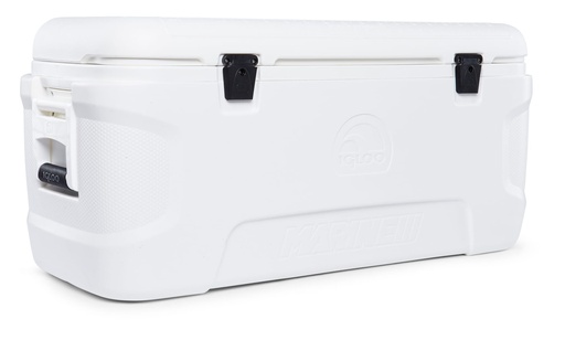 IGLOO-Marine Contour 120 White Cooler Box - White  DISC