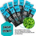 [HPPP10] Klean Freak - Body Wipes - 100 Pack - Peppermint Image 