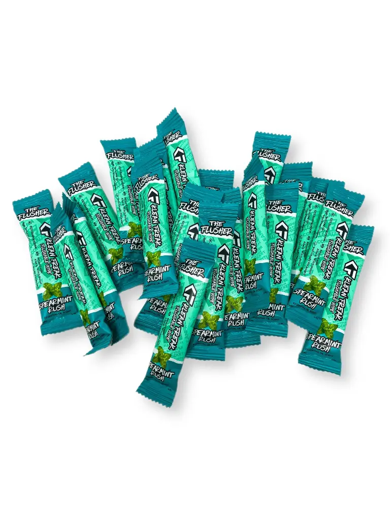 [FDSR20] Klean Freak - The Flusher wipes - 20 Pack - Spearmint Rush Image 