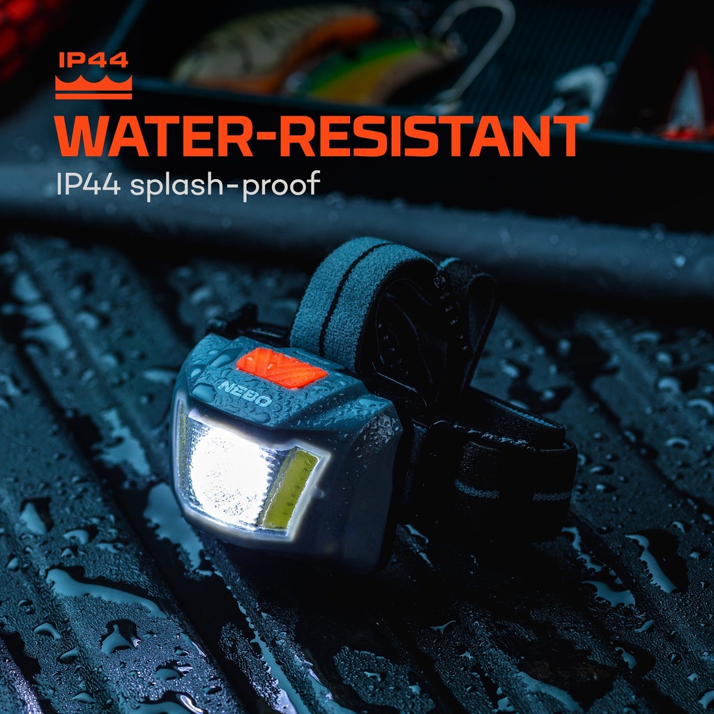 [NE1040-G] Nebo - EINSTEIN DUO 400 FLEX HEADLAMP Image 