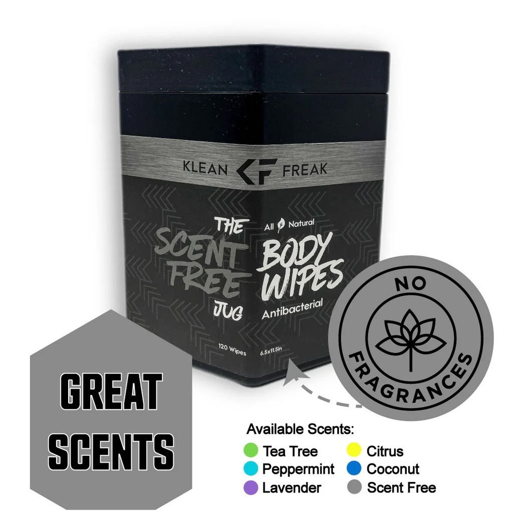 [TJSF01] Klean Freak - Body Wipes - The Jug - Scent Free