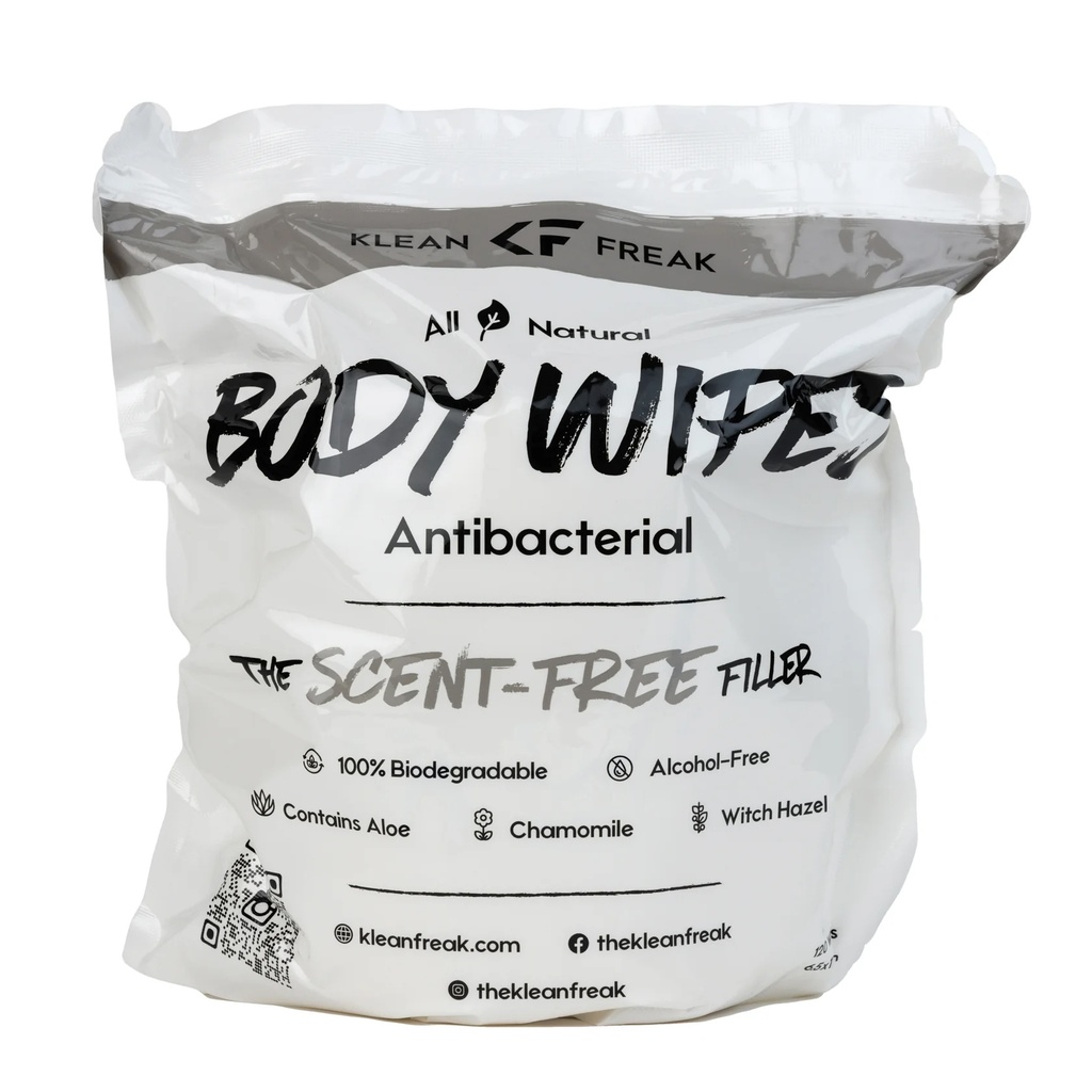 [TFSF02] Klean Freak - Body Wipes - The Filler - Scent Free