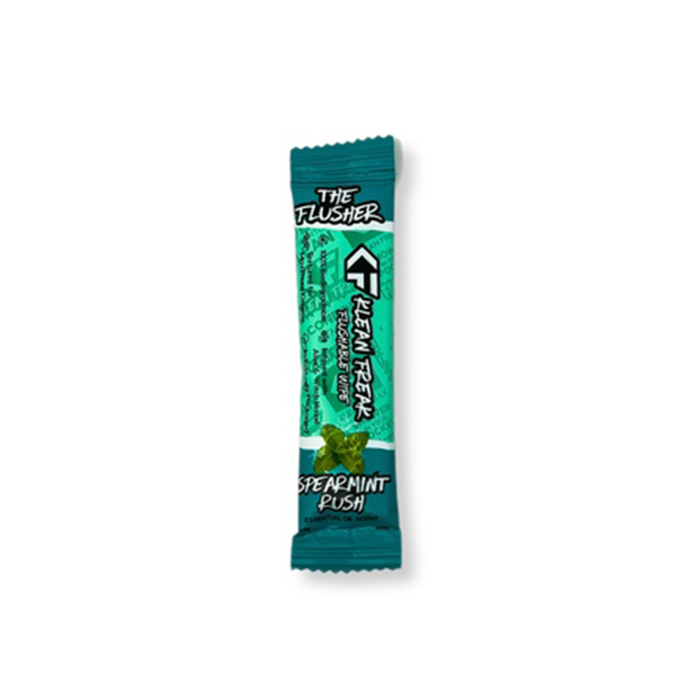 [FSSP01] Klean Freak - The Flusher wipes - Single Sachet - Spearmint Rush