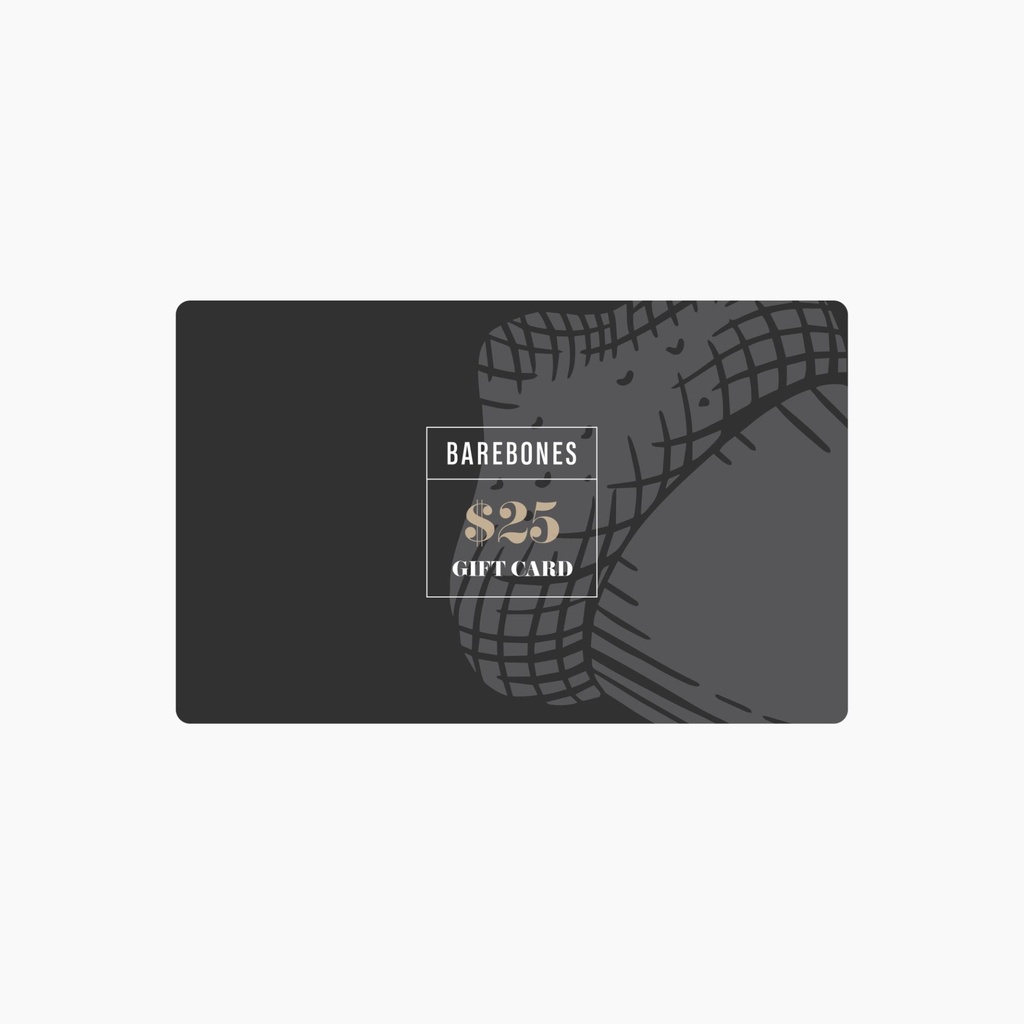 Barebones - Gift Card