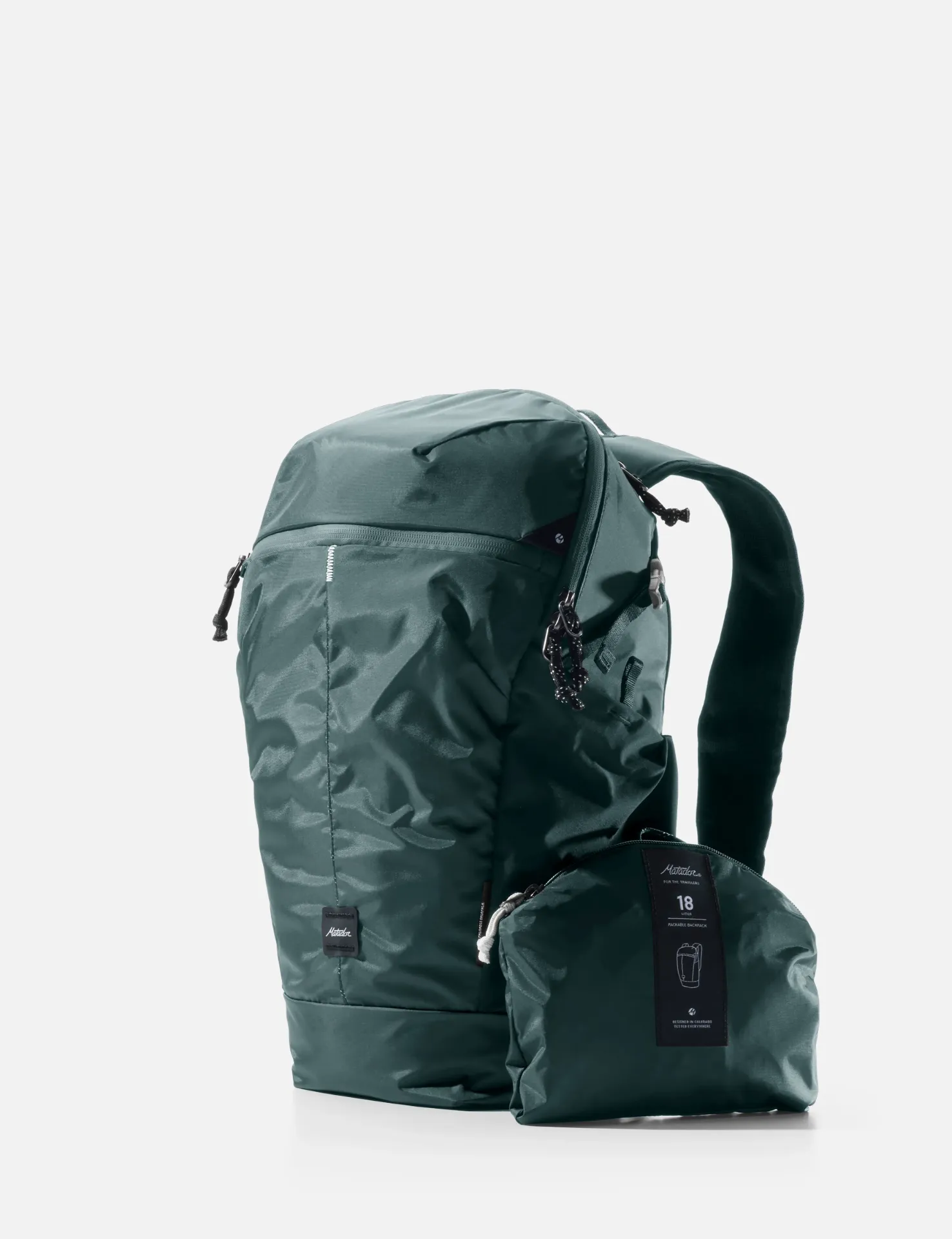 [MATZPB18001GN] Matador - 18L Zipper Packable Backpack - Juniper