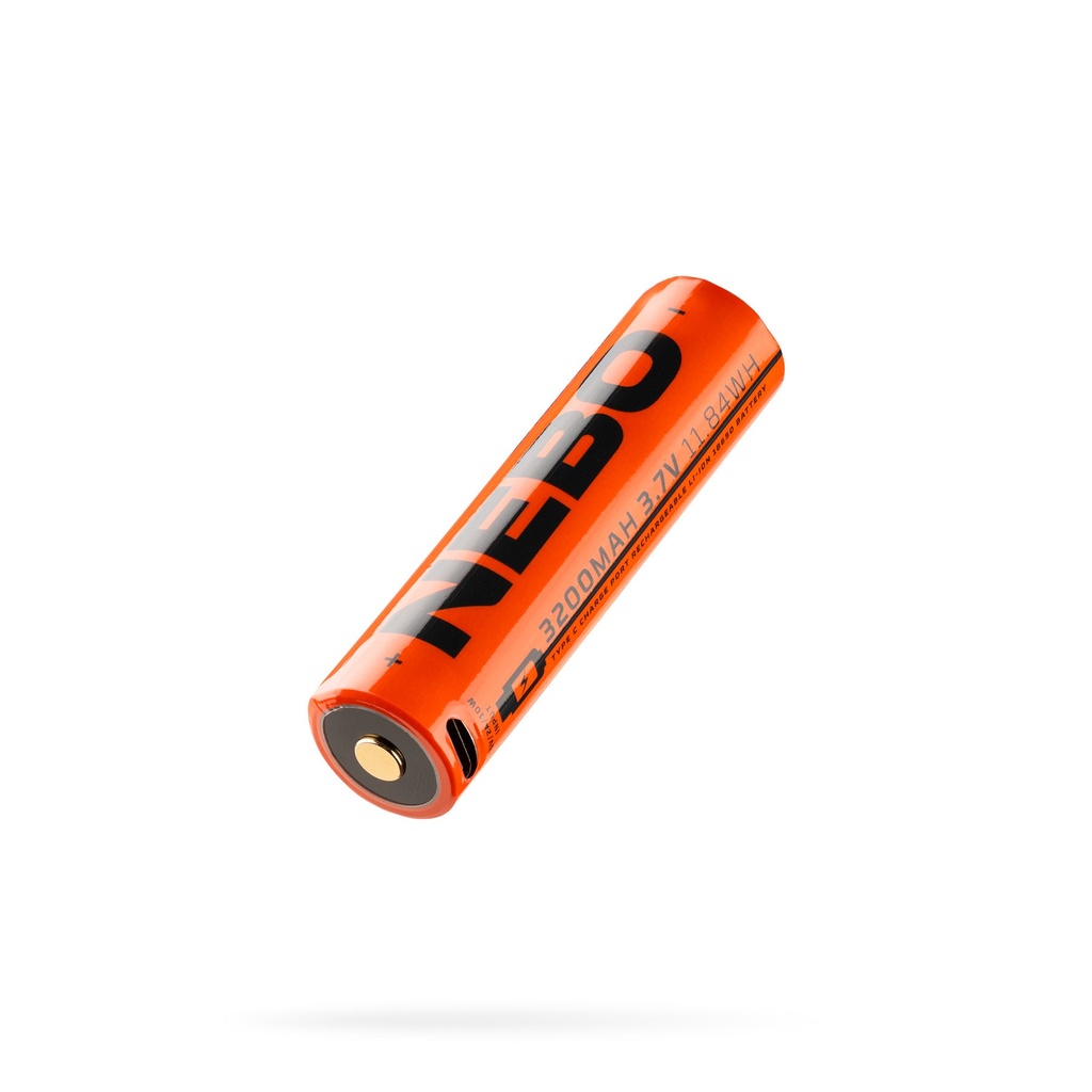 [NEB-BAT-0008-G] Nebo - Rechargeable Battery 18650 3200mAh