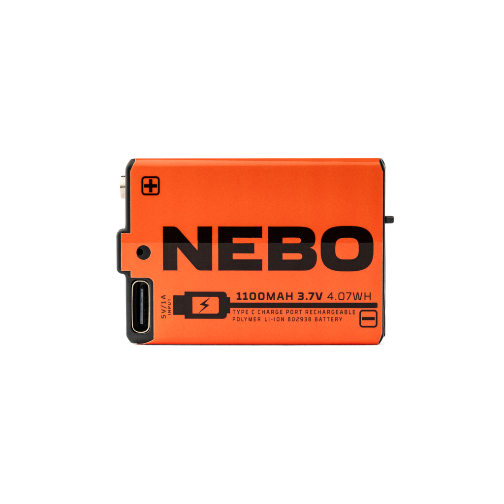 [NEB-BAT-0012-G] Nebo - Rechargeable Battery 1100mAh