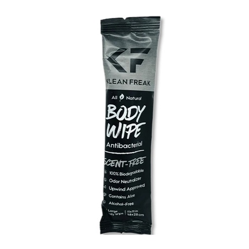 [SSSF01] Klean Freak - Body Wipes - Single Sachet - Scent Free