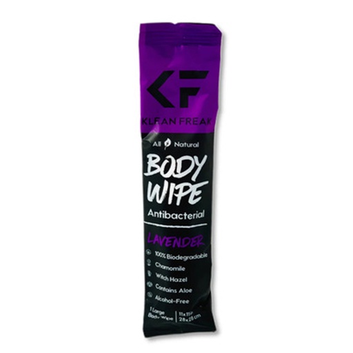 [SSLV01] Klean Freak - Body Wipes - Single Sachet - Lavender