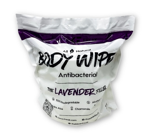 [TFLV02] Klean Freak - Body Wipes - The Filler - Lavender 