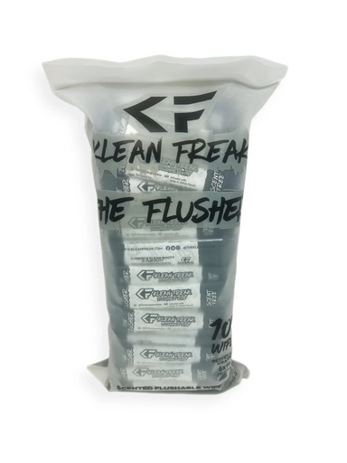[FHSF10] KLEAN FREAK - The Flusher - 100 Pack Scent Free