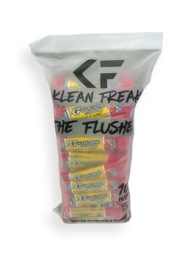 [FHGP10] Klean Freak - The Flusher wipes - 100 Pack Georgia Peach 