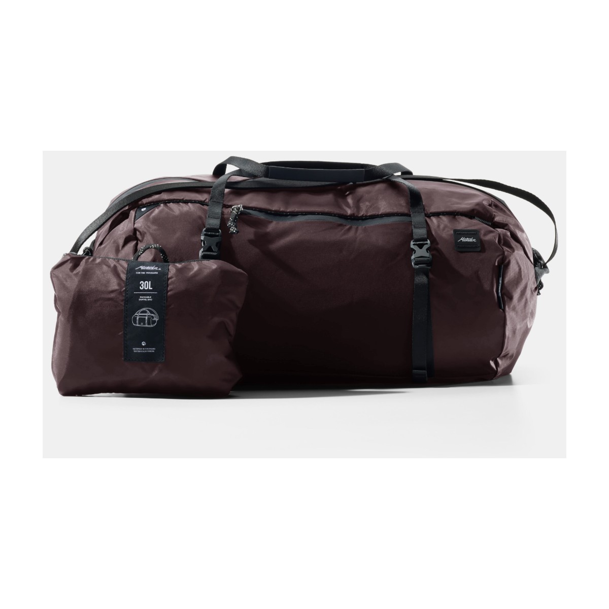 Matador - 30L Packable Duffel - Garnet