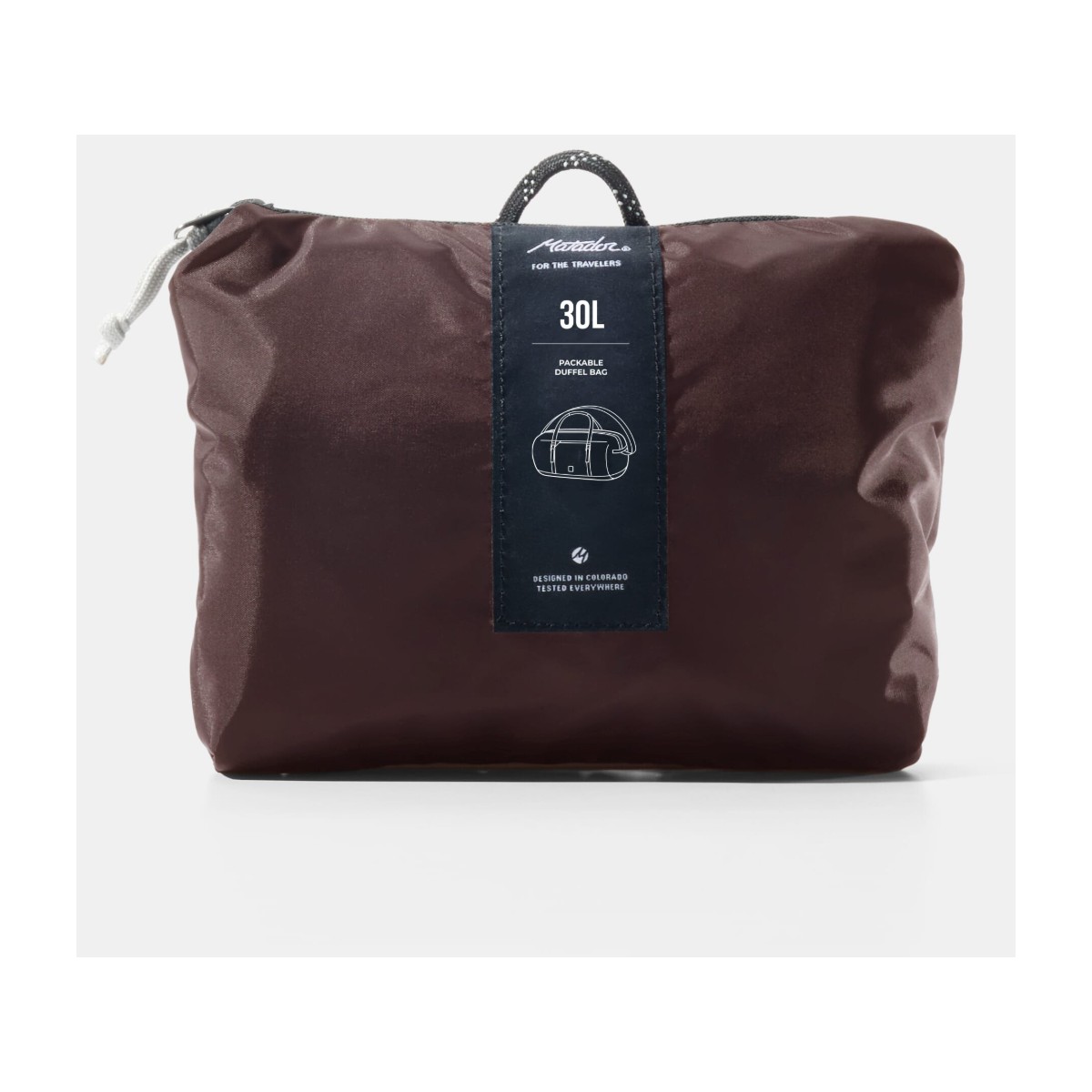 Matador - 30L Packable Duffel (Packed) - Garnet